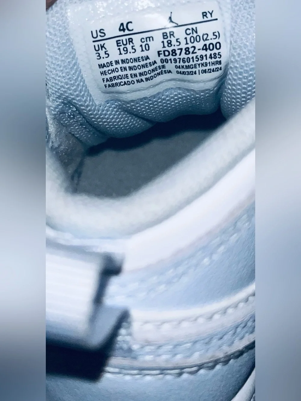 ✨Air Jordan 1 Mid ‘Cobalt Bliss’, TD Size 4C✨